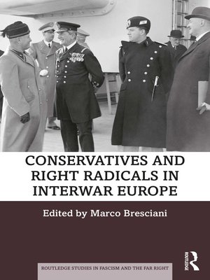 cover image of Conservatives and Right Radicals in Interwar Europe
